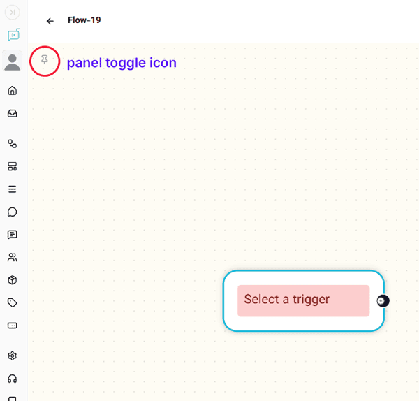 toggle icon